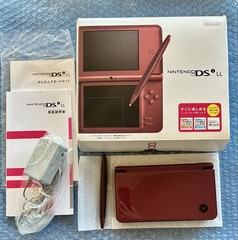 Nintendo DSi LL XL UTL-001 Wine Red Console Authentic Japan Tracking