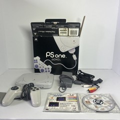Sony PSOne Video Game Console – White (SCPH-101/94015) In box Read Desc