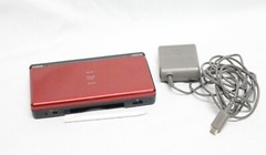 Nintendo DS Lite Red Handheld System Console With Charger