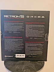 Hyperkin Retron 5 Black Console Famicom Nes Snes, Mega drive Game Boy