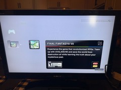 Sony PlayStation 3 PS3 Fat 80GB CECHK01 Console (PS1/PS3) FF7 (PS1) Installed!
