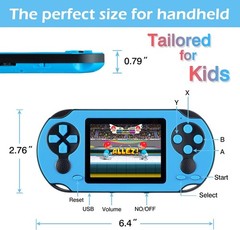 3.0” High-Resolution Handheld Game Console – Perfect Birthday Gift for All Ages
