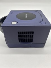 Nintendo GameCube Console Indigo Purple DOL-001 USA Console Only Reconditioned