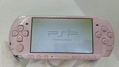 PSP 3000 Sony Blossom Pink w/Box&Charger PlayStation Japan Tested