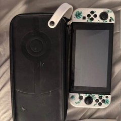 Nintendo Switch Game Console with game and controller and case