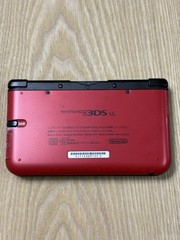 Nintendo 3DS LL Red Black Console Only Tested Working Japanese Version
