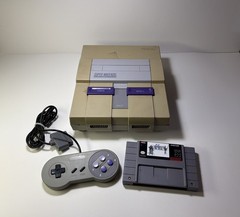Super Nintendo SNES Console Bundle (Tested & Working)