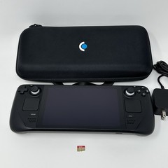 Valve Steam Deck LCD 256gb Model Carrying Case, Charger, & 256gb SD Card! NICE!!