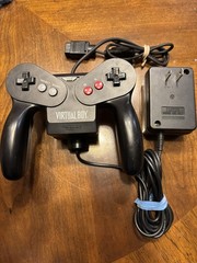 Nintendo Virtual Boy Controller with AC Adapter Tap & Power Supply VB