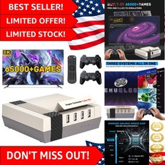 Super Console Cube X3: Fast Gaming with 8K Output & Built-in 65000+ Games