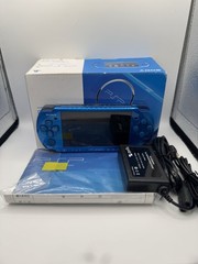 *US SELLER* Sony PSP-3000 Console Carnival Vibrant Blue CiB – Tested