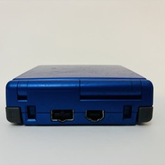 Nintendo Blue GameBoy Advance SP With Ms. Pac-Man Video Game Tested Working READ