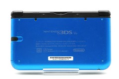 Nintendo 3DS XL LL Blue Black region free console game [Rank B] #001