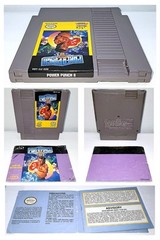 🔥 Top Loader Nintendo NES-101 Console + Super Mario 3 LEFT BROS & Power Punch 2