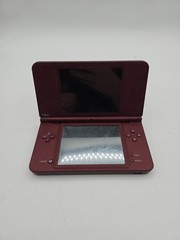 Nintendo DSi XL Burgundy System Broken As Is For Parts W Battery