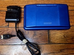 Nintendo DS Blue Game Console NTR-001 USA Tested