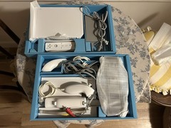 Nintendo Wii With Wii Sports + Extra Wiimote & Nunchuck In Original Retail Box