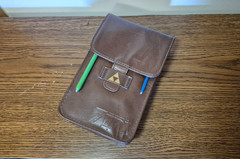 Nintendo 3DS Handheld System + Zelda Carry Case – Flame Red Tested Working