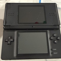 Nintendo DS Lite Handheld System in Box – Onyx – Charger & Manual *PLEASE READ*