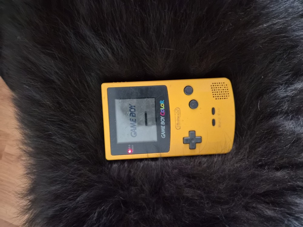 Nintendo Game Boy Color Console CGB-001 – Dandelion Yellow OEM Tested Works