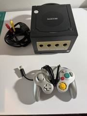 Nintendo GameCube Console Black DOL-001 , Not Tested Recently, No Power Adapter