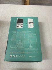 Open Source R36MAX 4000mAh Portable Recharge Handheld Retro Game Console White