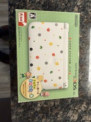 Nintendo 3DS LL Animal Crossing Edition White Handheld Console Wi-Fi NTSC-J Box