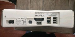 Xbox 360 Slim Glossy White Edition