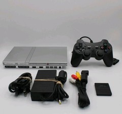 *Refurbished* Sony PlayStation 2 Slim Silver Console Controller – 1 Yr Warranty!