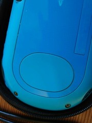 PlayStation Vita Wi-Fi Model PCH-2000 ZA23 Aqua Blue Console + USB ,Pouch Set