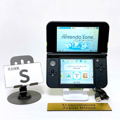 【Dual IPS】New Nintendo 3DS XL LL Lime Black Console Japan Tested Working Rank S