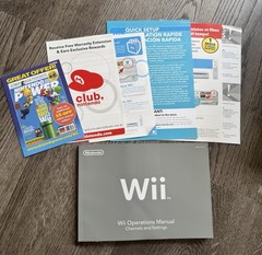 Nintendo Wii With Wii Sports + Wii Sports Resort Black Console | Complete Tested