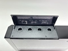 Nintendo Wii RVL-001 Black Console Motion Plus w/ Controllers Nunchuks Cords EUC