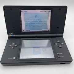 Nintendo DSi Launch Edition Black Handheld System With Games – See Photos