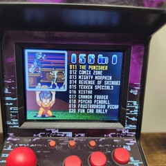 Retro Mini Arcade Machine ARCTIC WOLF Handheld 156 Classic VideoGames W-Battery
