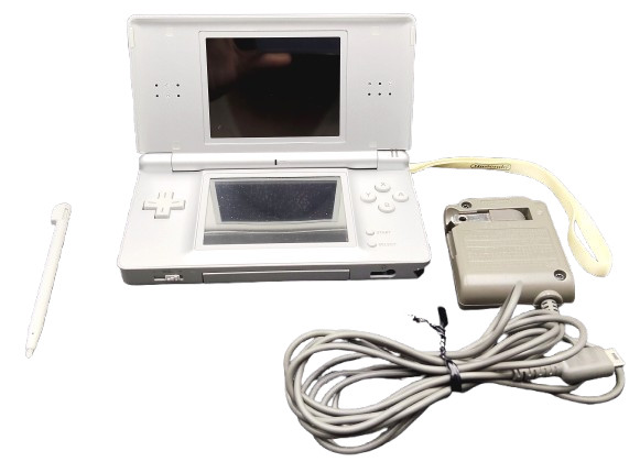 Nintendo DS Lite Gloss Silver Japan Version Excellent condition