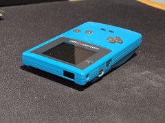 Nintendo Game Boy Color Teal With 10 Games Tested Working