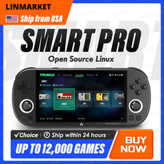 2024 Trimui Video Game Console Linux System Retro Handheld 4.96″ IPS Screen 64gb