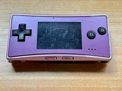 Nintendo Gameboy Micro OXY-001 Pearl Lavender Purple Handheld System Console