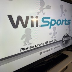 Nintendo Wii Console Wii Sports Bundle Complete in Box CIB RVL-001 White TESTED