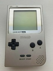 Nintendo Game Boy Pocket MGB-001 – SILVER – 100% OEM – Tested Working