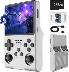 R40S PRO Retro Gaming Console, 30000+ HD Games Handheld Game Console, 3800Mah Re