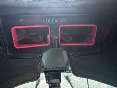 Nintendo Virtual Boy Console Bundle/lot. New Virtual Boy EYE Patch X2 Installed