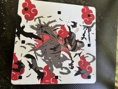 Sony PlayStation 4 Slim 1TB White 1080p Wi-Fi Itachi Skin + DualShock 4 Camo