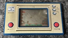 VTG Nintendo Game and Watch FIRE Wide Screen FR-27 1981 – Works