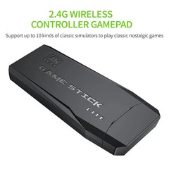 Video Game,M8 Console 64GB with 2 Wireless Controllers,10000 Retro Games, 4K HD