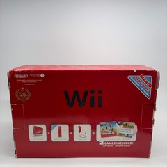 Nintendo Wii Console Gaming System RVL-001 Mario Red Edition