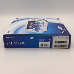 Sony PS Vita PCH-1000 Crystal White Wi-Fi Console Boxed Near Mint JP 876