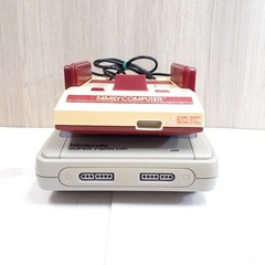 Japanese Super Famicom & Famicom Console SET with 8 Games SNES NES Nintendo