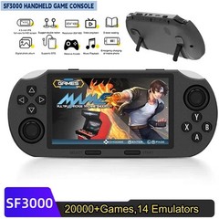 SF3000 Retro Handheld Game Console 4.5 Inch IPS Screen Preloaded 20000+ Games